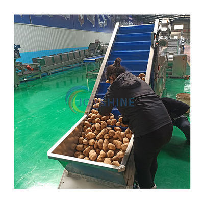 128 Customized Full Automatic Frozen French Fries Production Line Potato Fries Making Machine