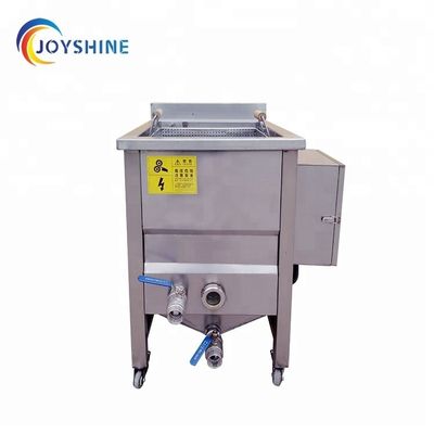 Leakage Protector Equipped Commercial Induction Deep Fryer for 1000*440*300mm Oil Tank